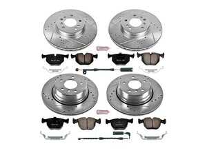 ES#3157340 - K5719 - Z23 Evolution Sport Brake Upgrade Kit - Front & Rear - A comprehensive performance solution designed for the driver who demands more than what factory brakes can offer. - Power Stop - BMW