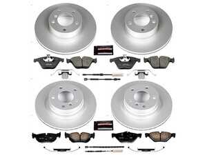 ES#3989095 - CRK6072 - Z23 Evolution Coated Brake Kit - Front and Rear - This all-in-one solution replaces your stock components with high-performance upgrades that don't sacrifice drivability. - Power Stop - BMW