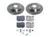 ES#4675525 - KOE8152 - Rear Brake Service Kit - Featuring Power Stop Rotors, and pads - Power Stop - Mercedes Benz
