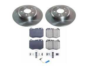 ES#4675525 - KOE8152 - Rear Brake Service Kit - Featuring Power Stop Rotors, and pads - Power Stop - Mercedes Benz