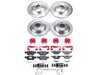 ES#4800548 - KC874 - PowerStop Z23 Evolution Sport Brake Upgrade Kit - Complete Z23 brake kit with red calipers for 325xi AWD - Power Stop - BMW