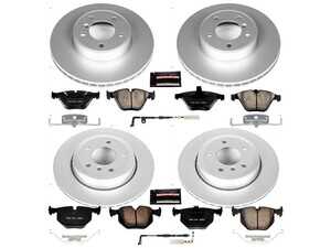 ES#3988995 - CRK5360 - Z23 Evolution Coated Brake Kit - Front and Rear - Designed for the daily driver who wants more than just standard performance. - Power Stop - BMW