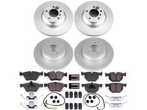 ES#3988845 - CRK2886 - Z23 Evolution Coated Brake Kit - Front & Rear - If youre looking to turn your daily driver into a more responsive, confident machine, this kit is the ultimate weekend warrior's secret. - Power Stop - BMW