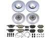 ES#4793950 - CRK6029 - PowerStop Z23 Evolution Geomet Coated Brake Kit - Geomet coated Z23 brake kit with sensors for 550i/650i. - Power Stop - BMW