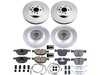 ES#4793945 - CRK6013 - PowerStop Z23 Evolution Geomet Coated Brake Kit - Geomet coated Z23 performance brake refresh with sensors for 750i. - Power Stop - BMW