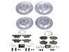 ES#4798192 - K8113 - owerStop Z23 Evolution Sport Brake Upgrade Kit - Z23 sport brake kit with drilled/slotted rotors for BMW i3. - Power Stop - BMW