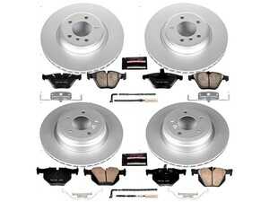 ES#3988844 - CRK2883 - Z23 Evolution Coated Sport Brake Kit - Front and Rear  - the ultimate solution for drivers looking to increase the braking performance of their daily vehicle. - Power Stop - BMW