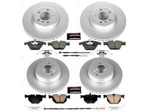 ES#3989227 - CRK7021 - Z23 Evolution Coated Brake Kit - Front and Rear - This kit bridges the gap between standard replacement parts and high-end racing gear. - Power Stop - BMW