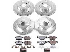 ES#3990370 - K7552-26 - Z26 Street Brake Kit  - Elite stopping power and a clean, low-dust finish for the 640i - Power Stop - BMW