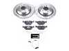 ES#4807109 - TDBK3125 - PowerStop TDBK3125 Track Day Rear Brake Kit - High-carbon rear rotors and metallic track pads for BMW E39 - Power Stop - BMW