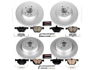ES#3988894 - CRK4094 - Z23 Evolution Coated Brake Kit - Front and Rear - This kit transforms your vehicles braking feel without the annoying squeal or heavy dust of traditional performance pads. - Power Stop - BMW