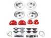 ES#4799499 - KC4094 - PowerStop Z23 Evolution Sport Brake Upgrade Kit with Calipers - Complete Z23 performance brake kit with red calipers for 335i/335d - Power Stop - BMW