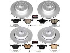 ES#3988843 - CRK2877 - Z23 Evolution Sport Brake Upgrade Kit - Front & Rear - This is the "Goldilocks" of brake kitsaggressive enough for mountain passes, yet refined enough for the morning commute. - Power Stop - BMW