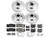 ES#4793943 - CRK6005 - PowerStop Z23 Evolution Geomet Coated Brake Kit - Complete Geomet Z23 brake refresh with sensors for 135i. - Power Stop - BMW