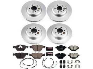 ES#4794143 - CRK6582 - PowerStop Z23 Evolution Geomet Coated Brake Kit - Complete Geomet Z23 brake refresh with sensors for 535i xDrive. - Power Stop - BMW