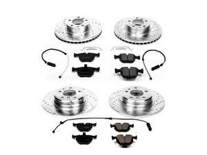 ES#3157337 - K5710 - Z23 Evolution Sport Brake Upgrade Kit - Front & Rear - The definitive solution for BMW 740i and 740iL owners who want to elevate their braking performance beyond factory standards. - Power Stop - BMW