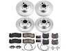 ES#4793799 - CRK5686 - PowerStop Z23 Evolution Geomet Coated Brake Kit - Complete Geomet Z23 performance brake refresh with sensors for 135i. - Power Stop - BMW