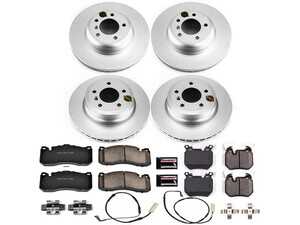 ES#4793799 - CRK5686 - PowerStop Z23 Evolution Geomet Coated Brake Kit - Complete Geomet Z23 performance brake refresh with sensors for 135i. - Power Stop - BMW