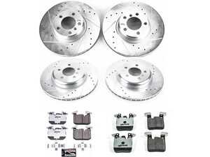 ES#3990362 - K7547-26 - Z26 Street Brake Kit  - Complete front and rear carbon-fiber performance braking for your F30 - Power Stop - BMW