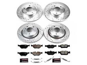 ES#3157877 - K871 - Z23 Evolution Sport Brake Kit - Front & Rear - The ultimate solution for drivers who want a "bolt-on" performance boost. - Power Stop - BMW