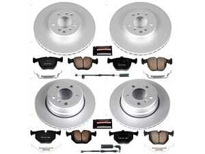 ES#3989020 - CRK5719 - Z23 Evolution Coated Brake Kit - Front and Rear - The ultimate "one-click" solution for drivers looking to bridge the gap between daily commuting and spirited street performance. - Power Stop - BMW