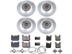 ES#4794429 - CRK7436 - PowerStop Z23 Evolution Geomet Coated Brake Kit - Complete Geomet Z23 brake refresh with sensors for F3x performance. - Power Stop - BMW