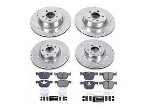 ES#3157477 - K6060 - Z23 Evolution Sport Brake Upgrade Kit - Front & Rear - The definitive solution for BMW owners who demand more than just "standard" braking. - Power Stop - BMW