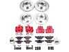 ES#4800057 - KC6074 - PowerStop Z23 Evolution Sport Brake Upgrade Kit - Performance Z23 brake upgrade with red calipers for LCI xDrive. - Power Stop - BMW