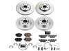 ES#4794575 - CRK7916 - PowerStop Z23 Evolution Geomet Coated Brake Kit - Geomet coated Z23 brake kit with sensors for X1/X2. - Power Stop - BMW