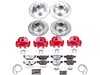 ES#4799520 - KC4106-26 - PowerStop Z26 Street Warrior Brake Kit - Direct-fit performance braking upgrade for the enthusiast-driven BMW 328i E9X. - Power Stop - BMW