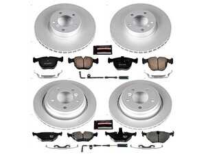 ES#3989366 - CRK946 - Z23 Evolution Coated Brake Kit - Front and Rear - The ideal solution for enthusiast drivers who demand more from their daily commute. - Power Stop - BMW