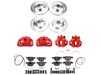 ES#4800320 - KC7021 - PowerStop Z23 Evolution Sport Brake Upgrade Kit - Complete Z23 brake upgrade with red calipers for X1 xDrive35i. - Power Stop - BMW