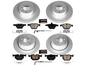 ES#3989004 - CRK5440 - Z23 Evolution Coated Brake Kit - Front and Rear - This all-in-one upgrade is designed specifically for those who want a significant boost in stopping power without the harshness of a dedicated race kit. - Power Stop - BMW