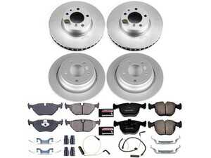 ES#4793580 - CRK505 - PowerStop Z23 Evolution Geomet Coated Brake Kit - Complete Geomet Z23 performance brake refresh for early E39 540i. - Power Stop - BMW