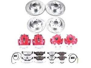 ES#4800323 - KC7024-26 - PowerStop Z26 Street Warrior Brake Kit - Complete Z26 brake and red caliper upgrade for E84 sDrive28i. - Power Stop - BMW