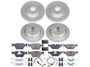 ES#3989361 - CRK935 - Z23 Evolution Coated Brake Kit - Front and Rear - Upgrade your daily driver's stopping power without sacrificing the smooth, quiet ride you expect. - Power Stop - BMW