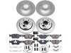 ES#4793584 - CRK507 - PowerStop Z23 Evolution Geomet Coated Brake Kit - Complete Geomet Z23 performance brake refresh for E46 323Ci - Power Stop - BMW