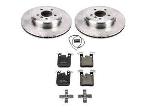 ES#3990584 - KOE6672 - Z17 Stock Replacement Brake Kit - Rear - Includes Z17 ceramic brake pads, rotors, and stainless-steel hardware - Power Stop - BMW