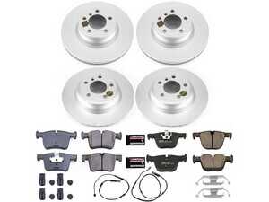 ES#3989310 - CRK7936 - Z23 Evolution Coated Brake Kit - Front & Rear - The perfect balance for someone who commutes during the week but enjoys a winding backroad on the weekend. - Power Stop - BMW