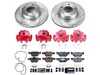 ES#4799782 - KC5357 - PowerStop Z23 Evolution Sport Brake Upgrade Kit - Complete Z23 brake upgrade with red calipers for E46 xDrive. - Power Stop - BMW