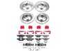 ES#4800546 - KC873 - PowerStop Z23 Evolution Sport Brake Upgrade Kit - Complete Z23 sport brake kit with red calipers for the Z4 3.0i - Power Stop - BMW