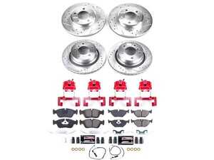 ES#4800546 - KC873 - PowerStop Z23 Evolution Sport Brake Upgrade Kit - Complete Z23 sport brake kit with red calipers for the Z4 3.0i - Power Stop - BMW