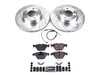 ES#4798500 - K8823 - PowerStop K8823 Z23 Evolution Sport Brake Kit - Front sport brake upgrade with carbon-fiber pads for E9X 328i. - Power Stop - BMW