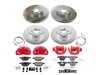 ES#4800350 - KC7098 - PowerStop Z23 Evolution Sport Brake Upgrade Kit - Complete Z23 brake upgrade with red calipers for F01/F02 750 - Power Stop - BMW