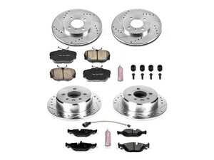 ES#3156916 - K4167 - Z23 Evolution Sport Brake Upgrade Kit - Front & Rear - For enthusiasts who demand more than just "standard" stopping power, this kit provides an increase in braking torque without sacrificing everyday drivability. - Power Stop - BMW