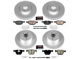 ES#3989263 - CRK7432 - Z23 Evolution Coated Brake Kit - Front and Rear - The ultimate solution for BMW X5 and X6 owners who demand more than what factory brakes can offer. - Power Stop - BMW