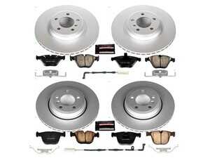ES#3988817 - CRK2056 - Z23 Evolution Sport Brake Upgrade Kit - Front & Rear - This comprehensive kit provides everything you need for a complete front and rear brake refresh. - Power Stop - BMW