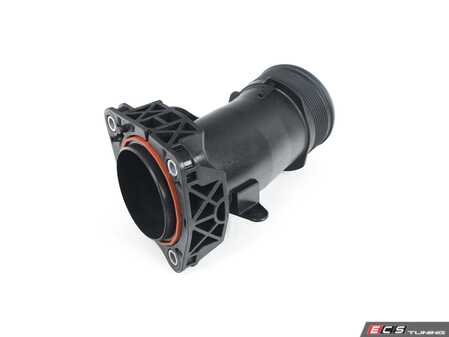ES#3627531 - 06M145673DF - Boost Pipe  - Hard pipe that connects the Outlet pipe to the charge pipe that connects to the turbo - Genuine Volkswagen Audi - Audi