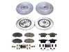 ES#4798194 - K8118 - Power Stop Z23 Evolution Sport Front & Rear Brake Kit (335mm/310mm) - A direct-fit performance upgrade with drilled & slotted zinc-plated rotors and low-dust carbon-fiber ceramic pads. - Power Stop - Volkswagen