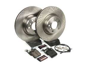 ES#3990577 - KOE6657 - Z17 Stock Replacement Brake Kit - Rear - Includes Z17 ceramic brake pads, rotors, and stainless-steel hardware - Power Stop - BMW